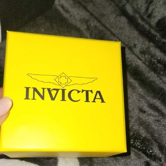 Invicta NIB Two-Tone Stainless Steel  and Blueface Dial Watch - Picture 6 of 7